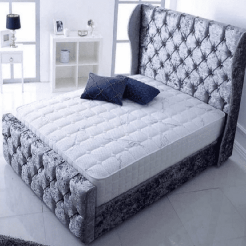 The Curved Wingback Bed Frame