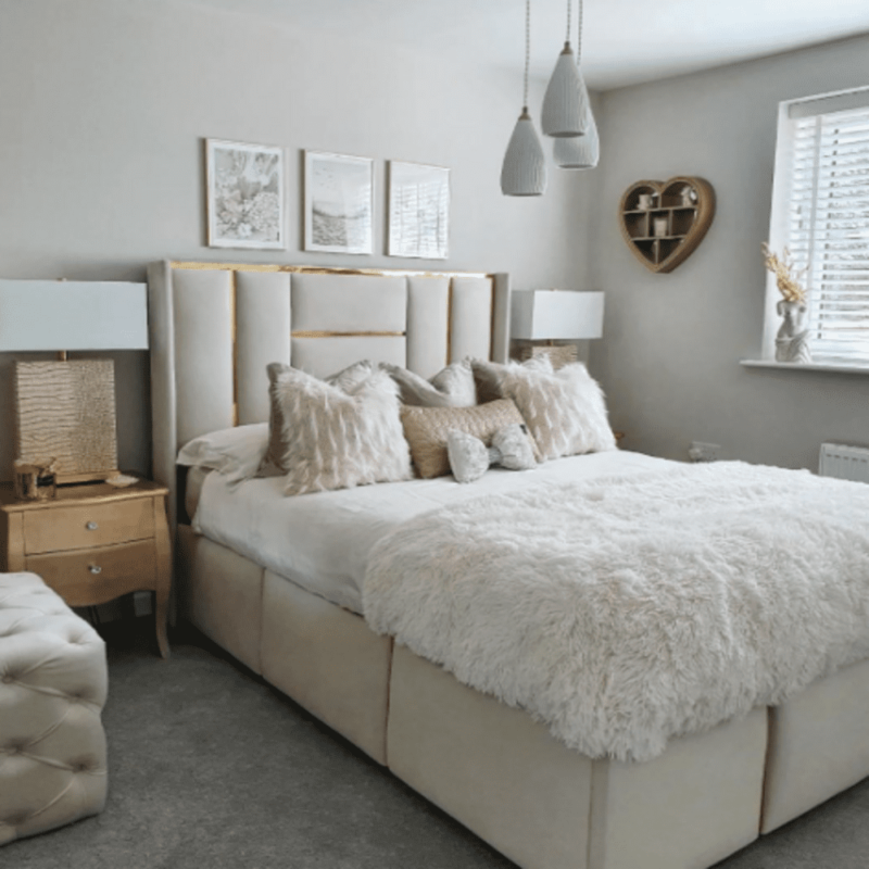 The Luxe Panel Bed Frame UK