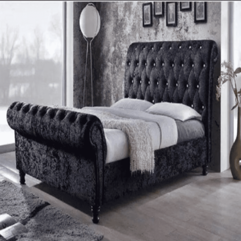 The Sleigh bed frame