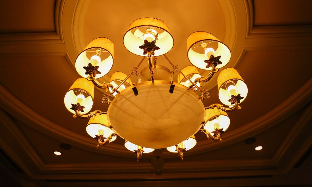 Brass Ceiling Lamp