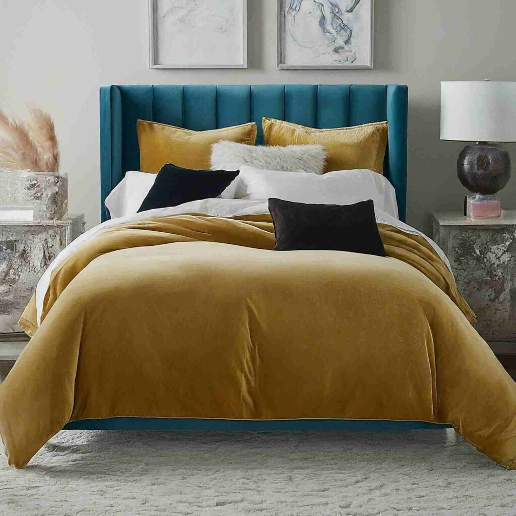 Crush Velvet Bed