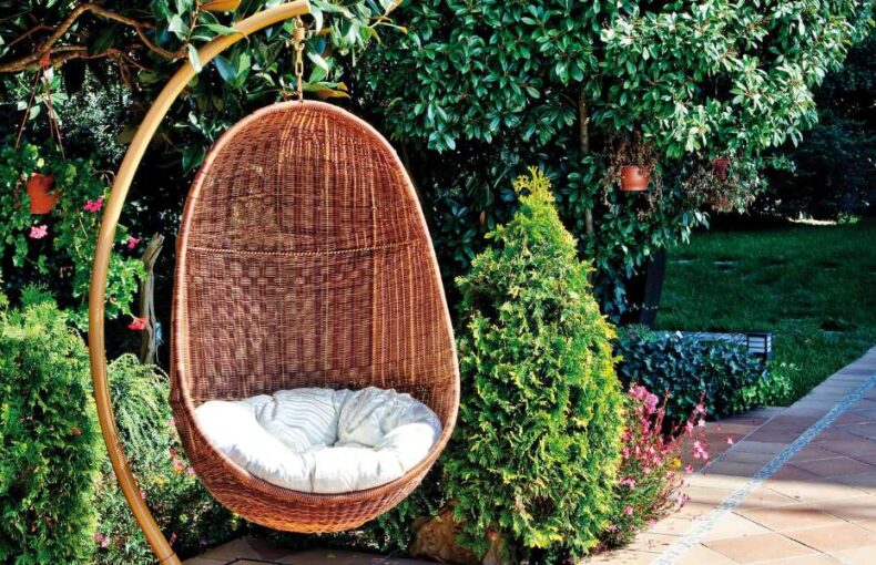 Egg Chair Garden