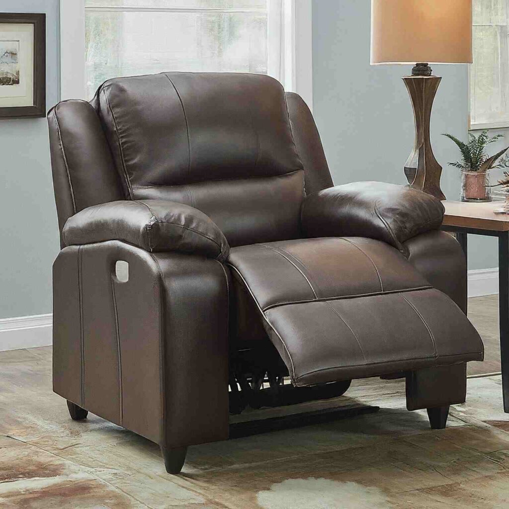 L-shape recliner sofa