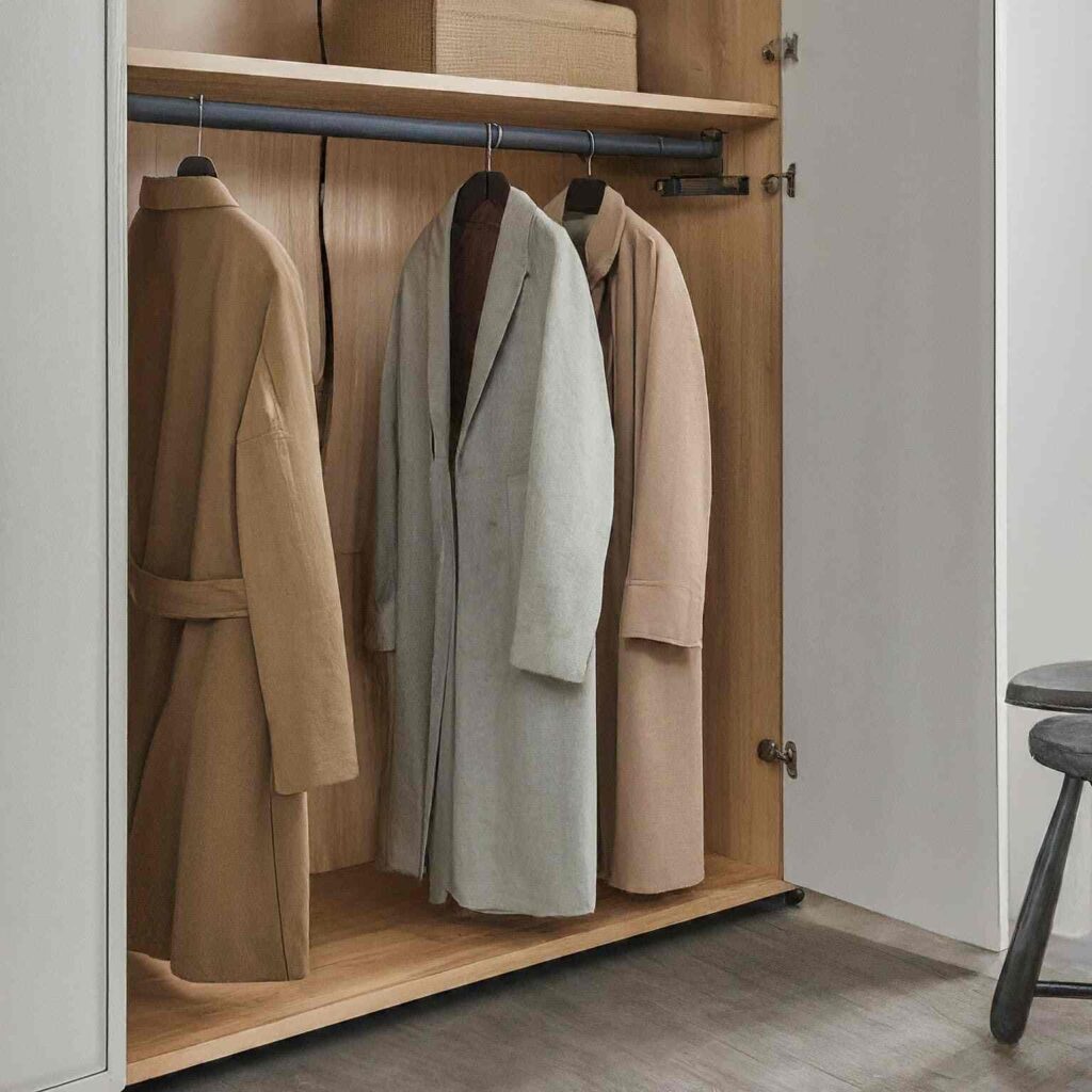 pull-out clothes rails 