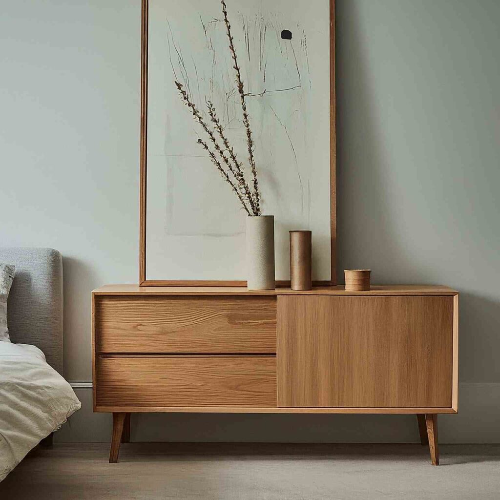 Sideboard as Bed side table