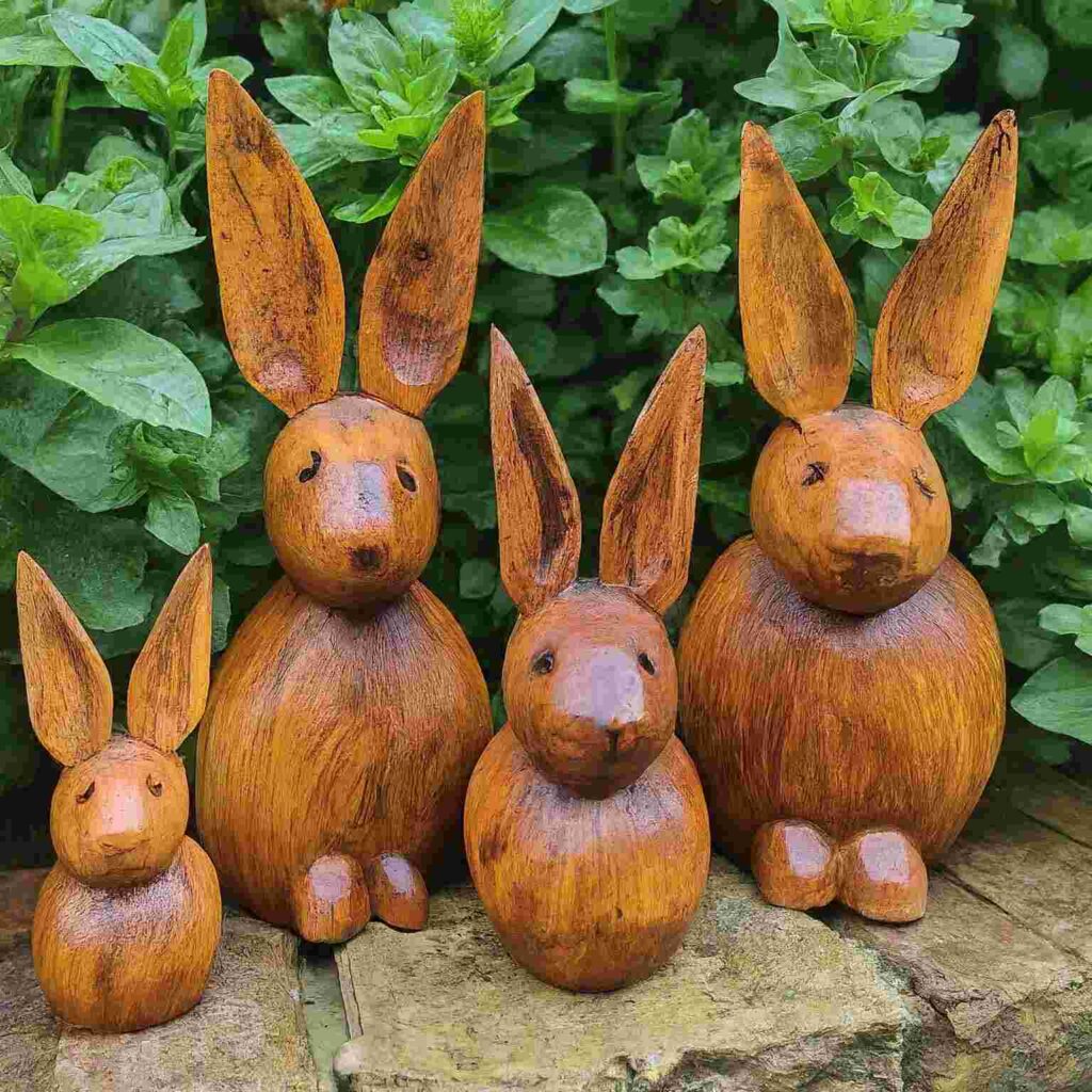 Wooden Garden Ornaments