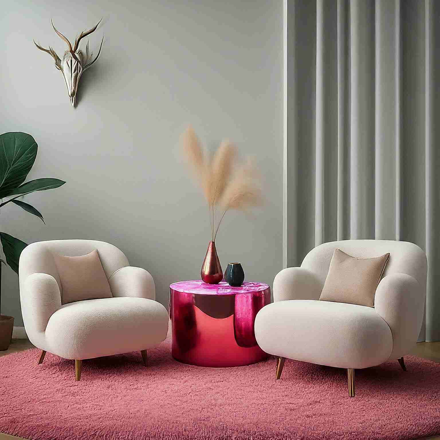 Pink carpets can actually complement a wide range of decor styles, from modern to vintage.