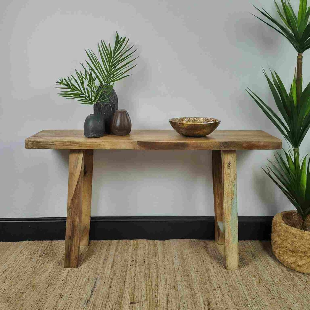 Mango Wood Console Table