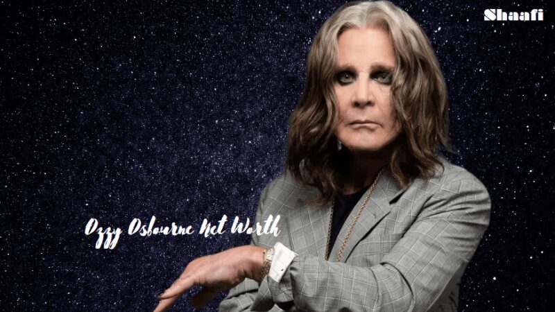 Ozzy Osbourne Net Worth, known for his role in the heavy metal band Black Sabbath.