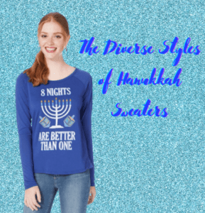 Hanukkah sweaters