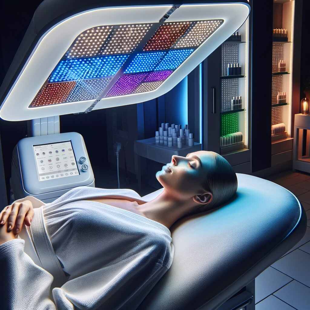LED light therapy is a popular treatment for improving skin health and appearance. It's a non-invasive procedure that uses different wavelengths of light to target specific skin concerns.