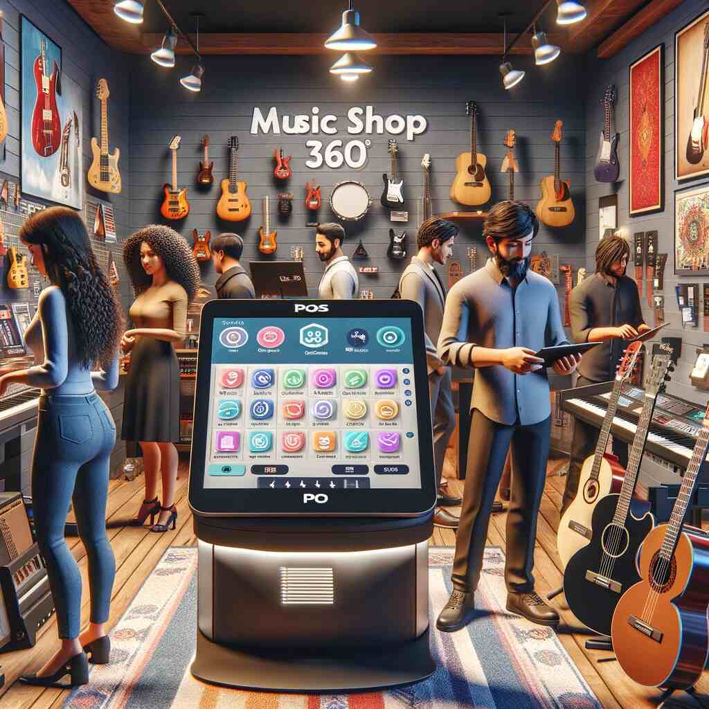 Music Shop 360, the ultimate all-in-one POS solution for small business music retailers in the industry. 