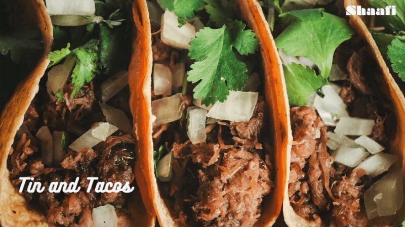 Tin and Taco Menu - Downtown delivery online, you'll have a wide selection of mouthwatering tacos to choose from.