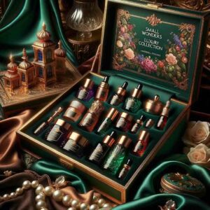 The Small Wonders Luxury Collection by Estee Lauder Companies Inc the. epitomizes elegance and luxury, delivering a premium experience for beauty enthusiasts. 