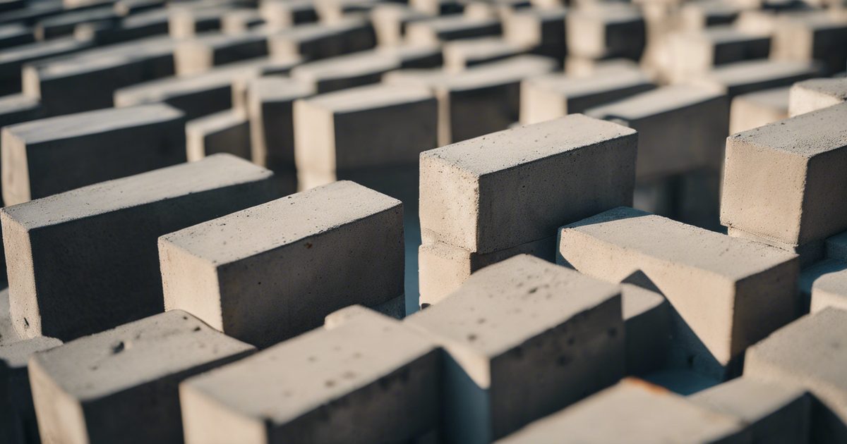 concrete blocks for sale, use in construction projects, unwanted external noises can be minimized, creating a quieter and more comfortable living or working environment.