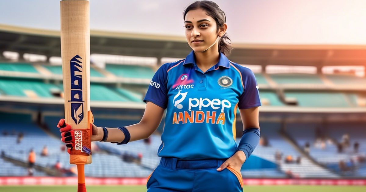 Statistical Overview of Cricket Career Achievements by Smriti Mandhana