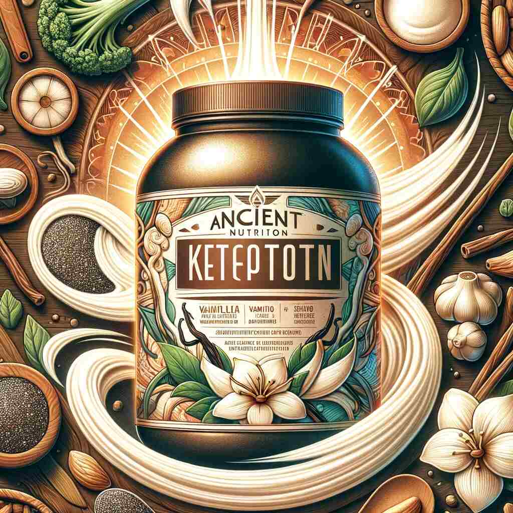 Ancient Nutrition Keto Protein is enhanced with a delightful vanilla flavor, making it an enjoyable addition to any diet.