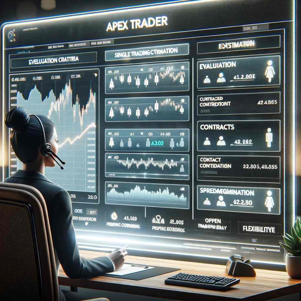 Apex Trader Funding offers evaluation accounts to help traders meet their trading requirements and criteria.
