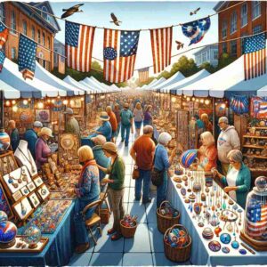 Patriotic craft shows near you offer a platform for local artists to showcase their handmade products and pieces.