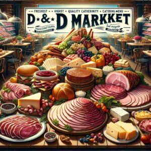 At D and D Market, you can find a wide selection of deli meats and cheeses.