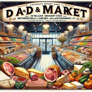 At D and D Market, customers can explore a remarkable variety of deli meats, cheeses, and fresh produce.