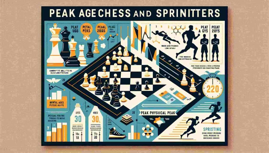 Research suggests that chess players tend to reach their peak performance in their 30s. The mental demands of chess playing indicate that age and experience are advantageous.