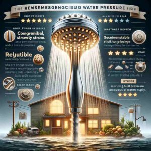 importance of water pressure cannot be overstated when choosing a shower head. Optimal water pressure ensures thorough rinsing during showers, making it easier to clean corner areas or even pets effectively