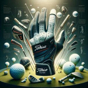 The Titleist Players Men's Golf Glove is designed to provide superior grip for golfers.