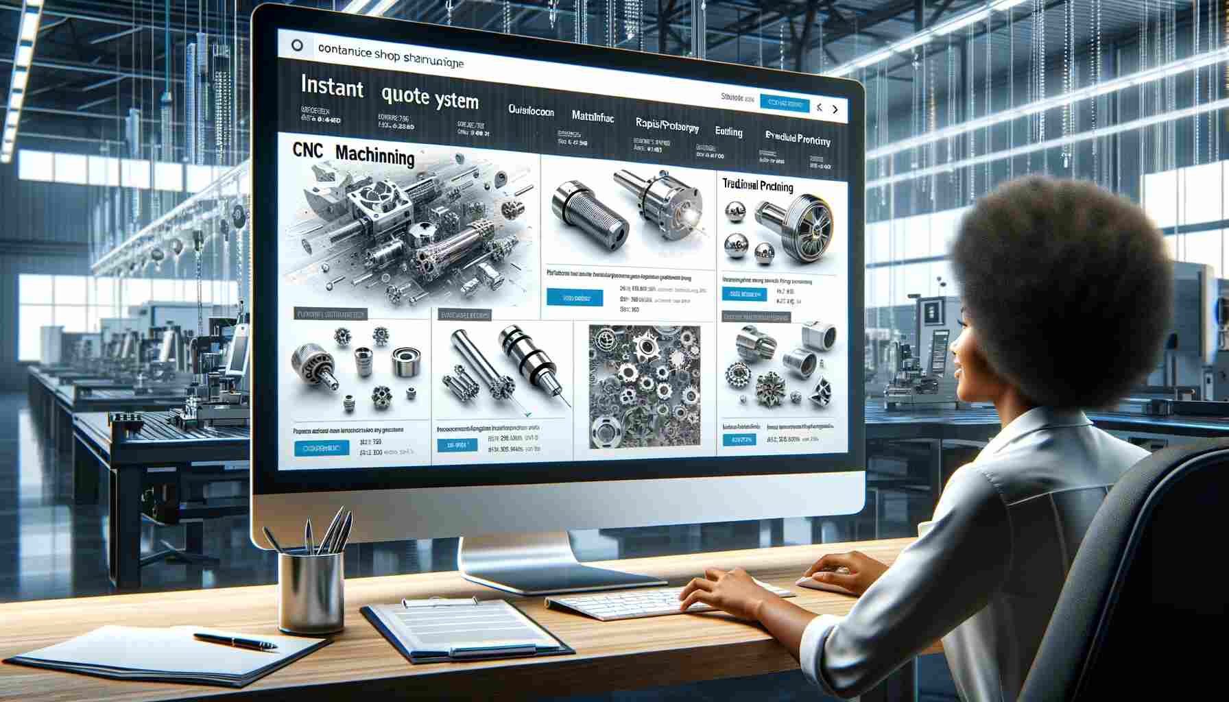 Machine shops offering online instant quotes provide a wide range of manufacturing processes.