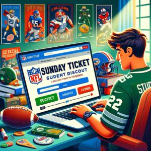 Students can take advantage of the student discount for the 2023-24 season of NFL Sunday Ticket.