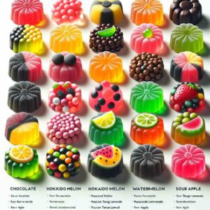 Polkadot gummies are known for their delightful flavors and vibrant colors, making them an attractive option for consumers.