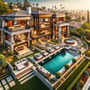 Tom Segura's house is a luxurious mansion located in Los Angeles, reflecting his success in the comedy scene.