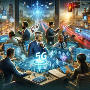Verizon's advanced 5G terms and design to enhance communication and collaboration.
