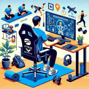 Engaging in gaming etruesports often involves long hours of sitting, which can lead to a sedentary lifestyle.