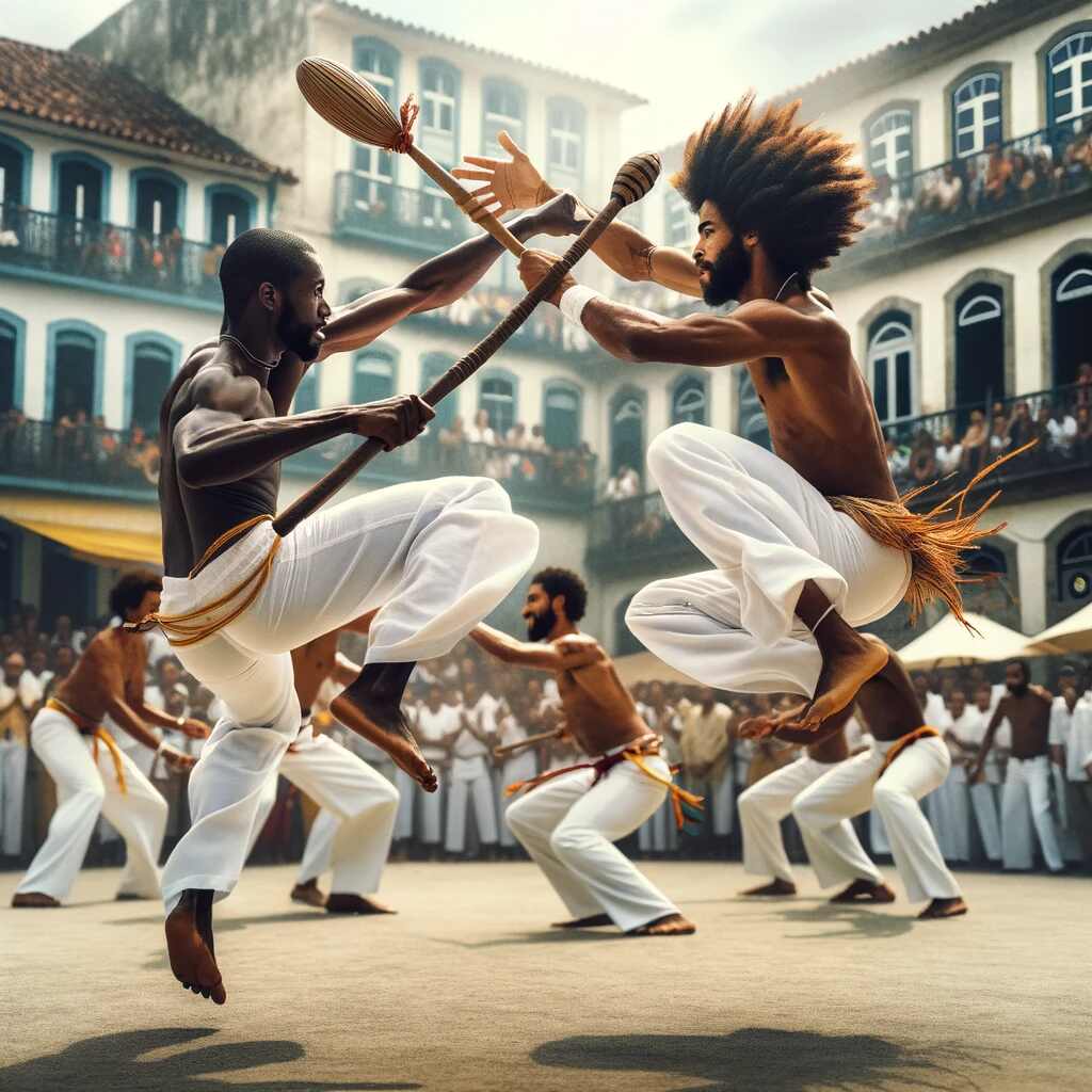 Paus pretos, or black sticks, hold immense significance in the Afro-Brazilian martial art of Capoeira.