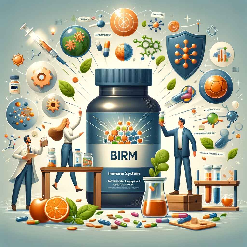 Birm, a powerful antioxidant supplement, plays a crucial role in regulating the immune system.