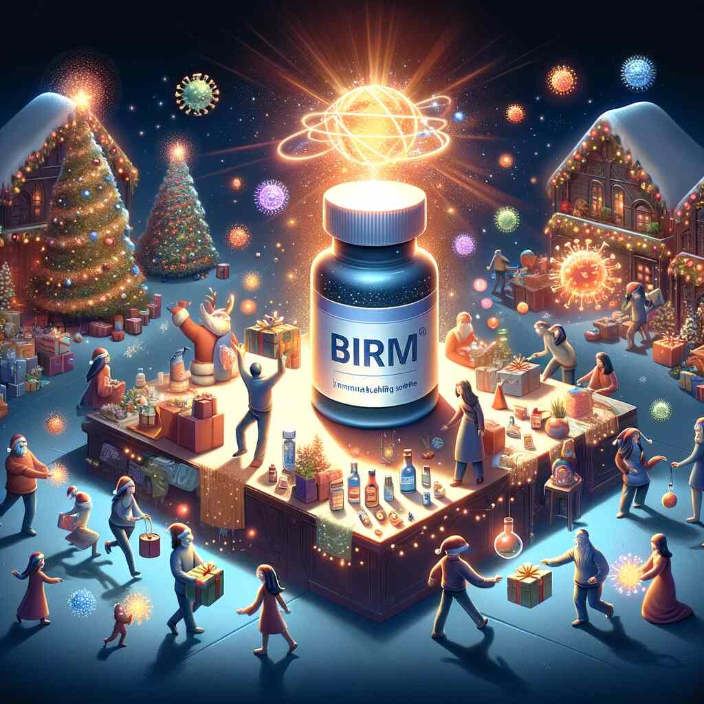 BIRM's, a natural product, can help boost your immune system during the holiday season. It supports your body in fighting off illnesses and staying healthy amidst the seasonal challenges.