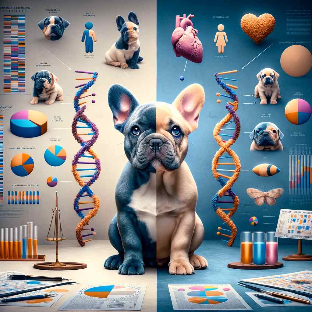 Selective breeding for specific colors like blue and tan in French Bulldogs has raised ethical concerns within the community.