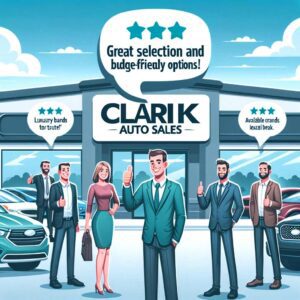 Clarks Auto Sales offers a diverse range of popular make models, making it easy for customers to find a vehicle that suits their needs and preferences.