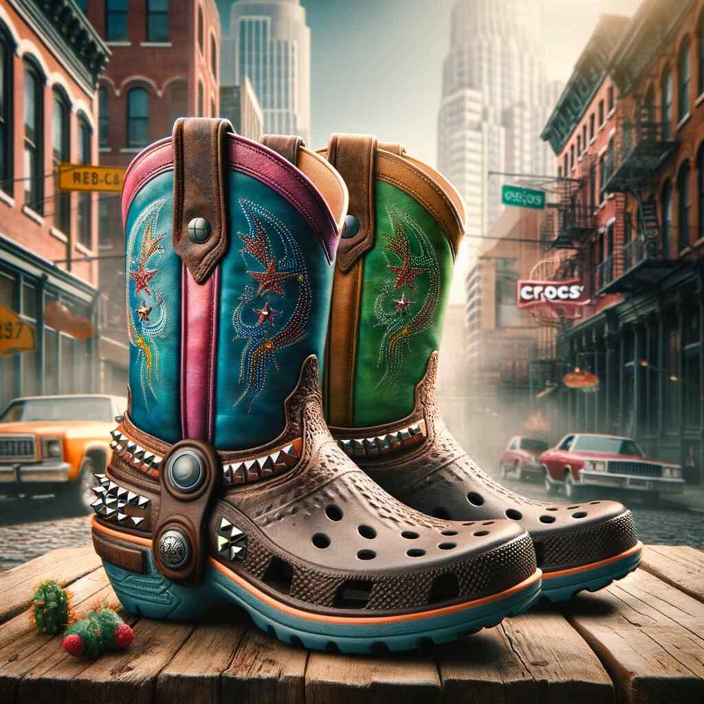 Crocs cowboy boots have become a favorite among fashion-forward cowgirls, adding a touch of style and trendiness to their shoe collections. 