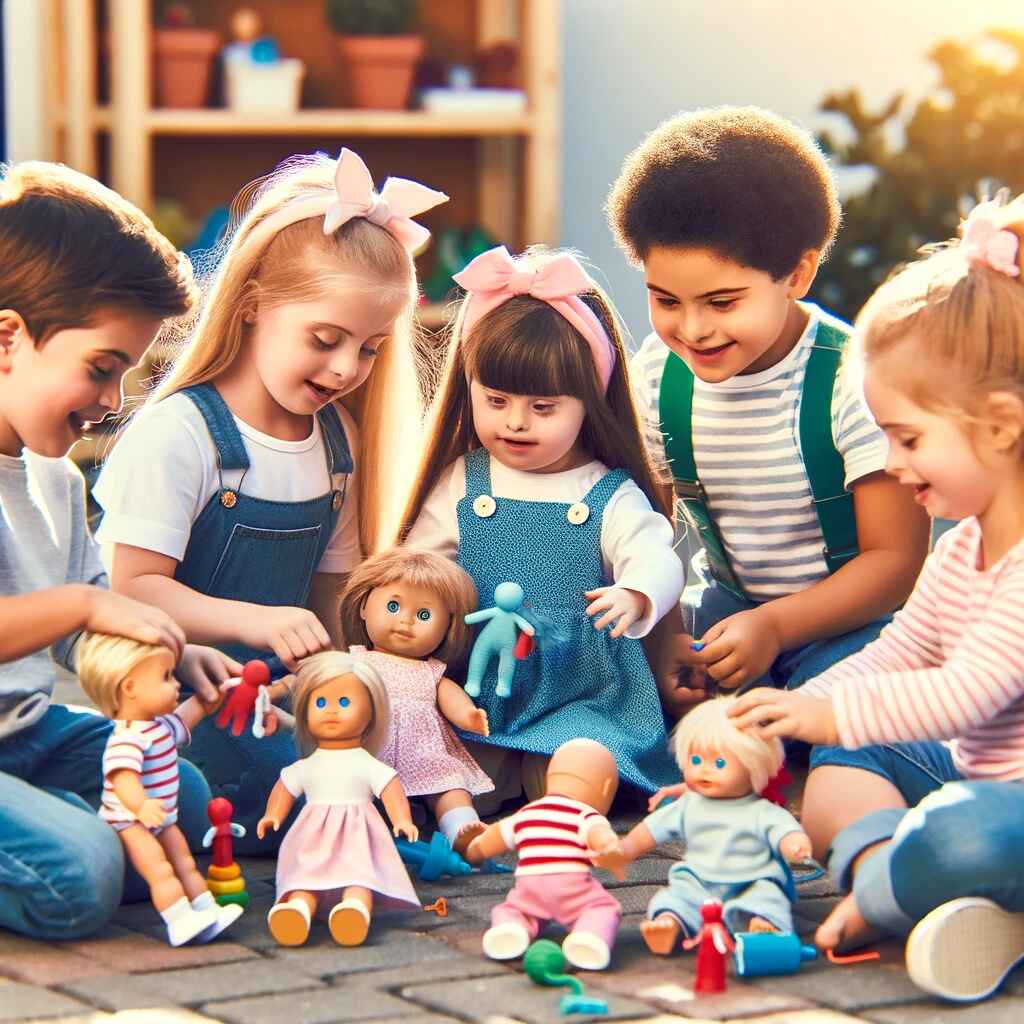 Inclusive toys like the down syndrome doll play a crucial role in boosting children's self-esteem.