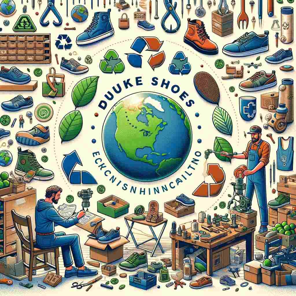 Duke shoes are at the forefront of sustainability, incorporating recycled materials to reduce their environmental impact. By using eco-friendly resources, Duke Shoes align with a greener production approach.