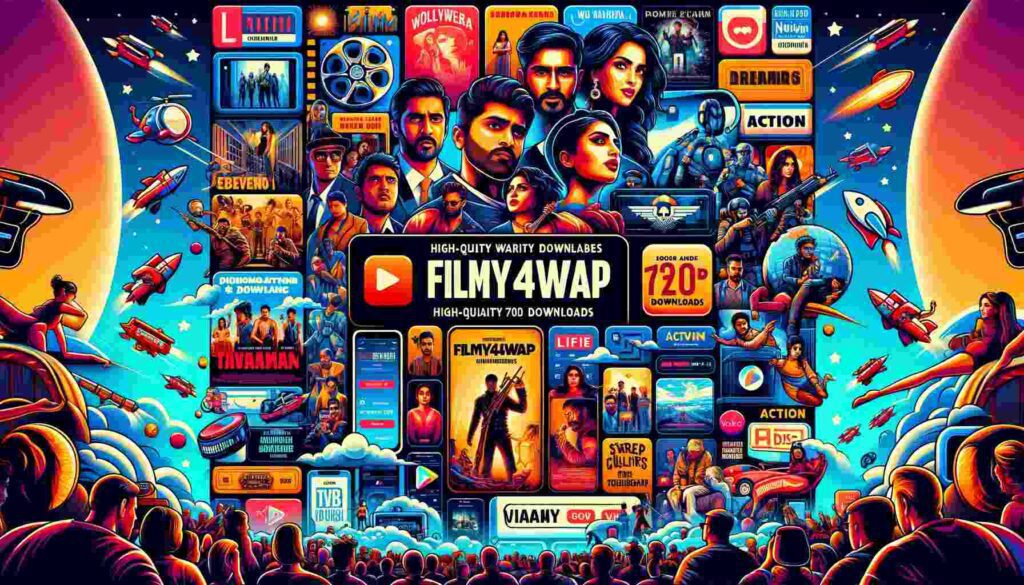 Filmy4wap App Filmy4wap app offers a vast selection of films, including Hollywood movies, Hindi dubbed films, and various genres like action. Users can also access an array of engaging web series.