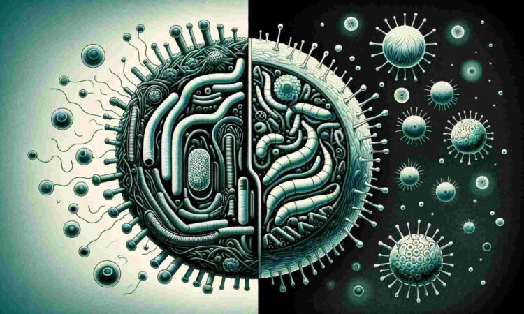 How Are Viruses Different From Bacteria Apex, Viruses and bacteria exhibit key differences in their living status.