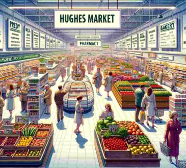 Hughes Market, an old writing in the 1980s, has significantly evolved over the years. The market has expanded its presence by opening new stores in the area, catering to a broader customer base.