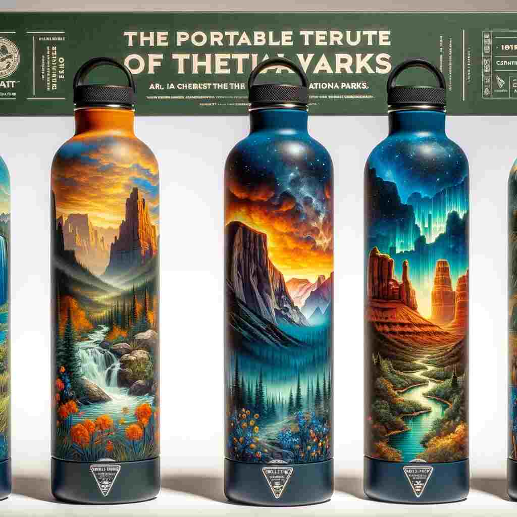 Parks of the USA Water Bottle