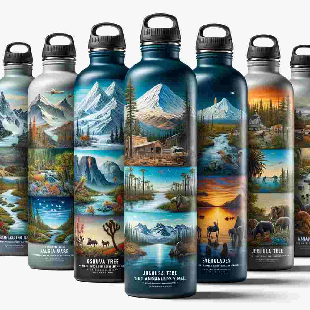 Parks of the USA Water Bottle