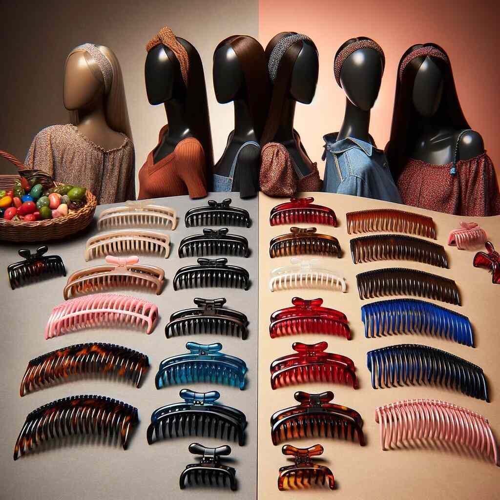 Neutral colors like black, brown, and tortoiseshell are favored for caterpillar claw hair accessories. They blend well with various outfits, offering versatility and a classic look. These colors are timeless choices that suit different styles effortlessly.